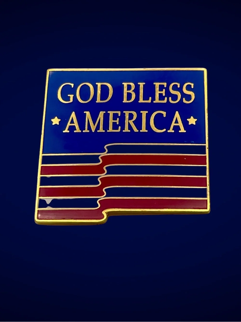 Vintage Patriotic 911 Remembrance Lapel Pin Set 5pc God Bless America Freedom